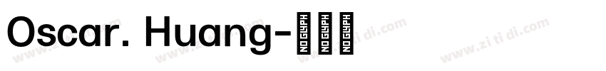 Oscar. Huang字体转换